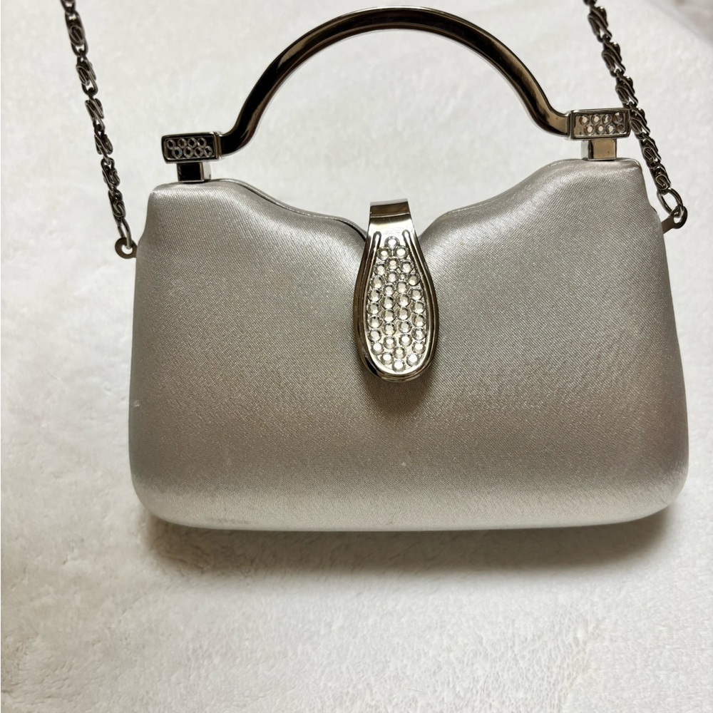 Silver Women's Purse